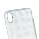 Geometric Back Case для Samsung Galaxy A7 (2018) A750 - Прозрачный - силиконовая накладка / бампер (крышка чехол, ultra slim TPU silicone case cover, bumper)