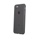 Matt Frame TPU Back Case priekš Apple iPhone 6 Plus / 6S Plus - Melns - matēts silikona aizmugures apvalks (bampers, vāciņš, slim silicone cover, bumper shell)