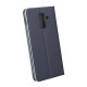Smart Venus Book Case priekš Samsung Galaxy A9 (2018) A920 - Tumši Zils - sāniski atverams maciņš ar stendu (ādas maks, grāmatiņa, leather book wallet case cover stand)