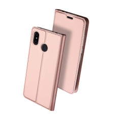 Dux Ducis Skin Pro series priekš Xiaomi Redmi Note 6 Pro - Rozā Zelts - sāniski atverams maciņš ar magnētu un stendu (ādas maks, grāmatiņa, leather book wallet case cover stand)
