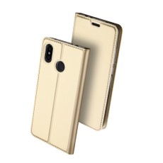 Dux Ducis Skin Pro series priekš Xiaomi Redmi Note 6 Pro - Zelts - sāniski atverams maciņš ar magnētu un stendu (ādas maks, grāmatiņa, leather book wallet case cover stand)
