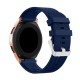 20mm Silicone Watch Bracelet - Tumši Zils - silikona siksniņas (jostas) priekš pulksteņiem