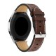 22mm Genuine Leather Watch Strap - Tumši Brūns - dabīgas ādas siksniņas (jostas) priekš pulksteņiem