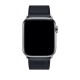 Genuine Leather Watch Band priekš Apple Watch 42 / 44 / 45 mm / Ultra 49 mm - Tumši Zils - dabīgas ādas siksniņas (jostas) priekš pulksteņiem