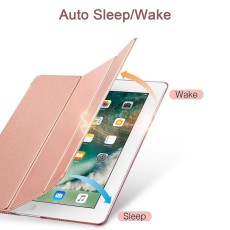 ESR Yippee series priekš Apple iPad mini 5 (2019) / mini 4 (2015) - Rozā Zelts - sāniski atverams maciņš ar magnētu un stendu