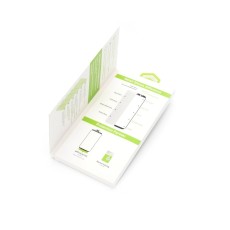 Bestsuit Full Cover 5D Full Glue Nano Tempered Glass (Hot Bending) screen protector priekš Huawei P30 - Melns - Ekrāna Aizsargstikls / Bruņota Stikla Aizsargplēve