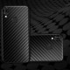 Etui Carbon Fiber TPU Case priekš Samsung Galaxy A50 / A50 EE A505 / A30s A307 - Melns - silikona aizmugures apvalks (bampers, vāciņš, slim back cover, bumper)