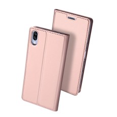 Dux Ducis Skin Pro series priekš Sony Xperia L3 I4312 - Rozā Zelts - sāniski atverams maciņš ar magnētu un stendu (ādas maks, grāmatiņa, leather book wallet case cover stand)