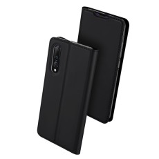 Dux Ducis Skin Pro series priekš Xiaomi Mi 9 - Melns - sāniski atverams maciņš ar magnētu un stendu (ādas maks, grāmatiņa, leather book wallet case cover stand)