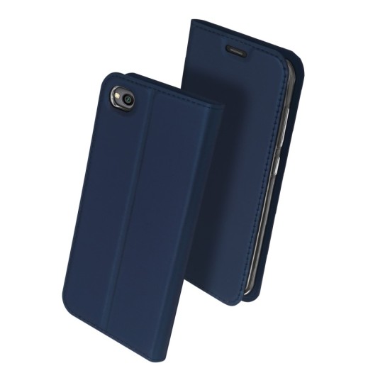 Dux Ducis Skin Pro series priekš Xiaomi Redmi Go - Tumši Zils - sāniski atverams maciņš ar magnētu un stendu (ādas maks, grāmatiņa, leather book wallet case cover stand)