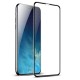 ESR 5D Full Coverage Full Glue (with Frame) Tempered Glass protector priekš Apple iPhone 11 Pro / X / XS - Melns - Ekrāna Aizsargstikls / Bruņota Stikla Aizsargplēve