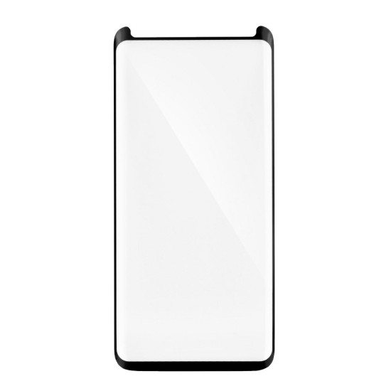 BlueStar 5D Full Glue (Case Friendly) ar noapaļotām malām Tempered Glass screen protector priekš Samsung Galaxy S7 Edge G935 - Melns - Ekrāna Aizsargstikls / Bruņota Stikla Aizsargplēve (Full screen size curved)