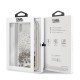 Karl Lagerfeld Glitter Floatting Charms series KLHCI65ROGO priekš Apple iPhone XS Max - Zelts - plastikāta apvalks (bampers, vāciņš, slim TPU case cover, bumper)
