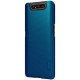 Nillkin Super Frosted Shield Matte PC Mobile Cover priekš Samsung Galaxy A80 A805 - Zils - plastikas aizmugures apvalks (bampers, vāciņš, PU back cover, bumper shell)