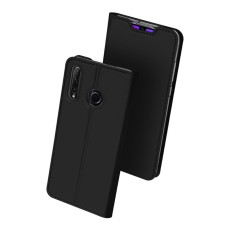 Dux Ducis Skin Pro series priekš Huawei Honor 20 Lite - Melns - sāniski atverams maciņš ar magnētu un stendu (ādas maks, grāmatiņa, leather book wallet case cover stand)