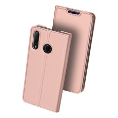 Dux Ducis Skin Pro series priekš Huawei Honor 20 Lite - Rozā Zelts - sāniski atverams maciņš ar magnētu un stendu (ādas maks, grāmatiņa, leather book wallet case cover stand)