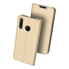 Dux Ducis Skin Pro series priekš Huawei Honor 20 Lite - Zelts - sāniski atverams maciņš ar magnētu un stendu (ādas maks, grāmatiņa, leather book wallet case cover stand)
