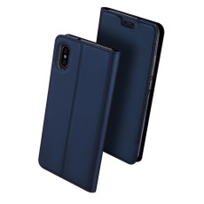 Dux Ducis Skin Pro series priekš Xiaomi Mi 8 Pro - Tumši Zils - sāniski atverams maciņš ar magnētu un stendu (ādas maks, grāmatiņa, leather book wallet case cover stand)