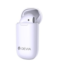 Devia Universāla Bluetooth V5.0 ar A2DP bezvadu austiņa - Balta