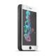 Forever 5D Full Glue 9H Tempered Glass priekš Apple iPhone 7 / 8 / SE2 (2020) / SE3 (2022) - Balts - Ekrāna Aizsargstikls / Bruņota Stikla Aizsargplēve