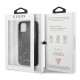 Guess Marble series GUHCN58HYMABK priekš Apple iPhone 11 Pro - Melns - silikona aizmugures apvalks (bampers, vāciņš, slim TPU case cover, bumper)