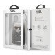 Karl Lagerfeld Iconic Karl Gradient series Back Case KLHCN58TRDFKBK priekš Apple iPhone 11 Pro - Melns - silikona-plastikāta apvalks / maciņš
