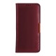 Dzgogo Royale II series priekš Samsung Galaxy Note 10 N970 - Sarkans - dabīgās ādas maciņš sāniski atverams ar stendu (maks, grāmatiņa, genuine leather book wallet case cover stand)