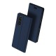 Dux Ducis Skin Pro series priekš Sony Xperia 5 PF43 - Tumši Zils - sāniski atverams maciņš ar magnētu un stendu (ādas maks, grāmatiņa, leather book wallet case cover stand)