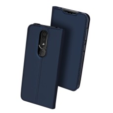 Dux Ducis Skin Pro series priekš Nokia 4.2 - Tumši Zils - sāniski atverams maciņš ar magnētu un stendu (ādas maks, grāmatiņa, leather book wallet case cover stand)