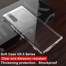 IMAK UX-5 Series Soft TPU Mobile Phone Case priekš Sony Xperia 5 PF43 - silikona aizmugures apvalks