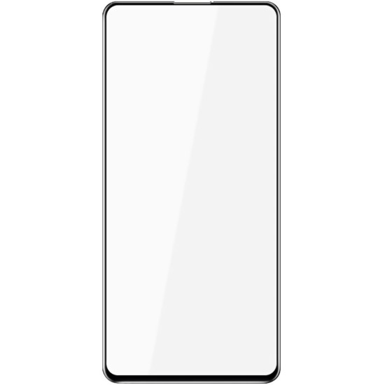 IMAK HD Full Coverage Tempered Glass Screen Protector priekš Xiaomi Mi 9T / Mi 9T Pro - Melns - Ekrāna Aizsargstikls / Bruņota Stikla Aizsargplēve (Full screen size curved)