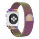 Magnetic Milanese Stainless Steel Woven Smart Watch Strap для Apple Watch 42 / 44 / 45 mm / Ultra 49 mm - Разноцветный - ремешок для часов на магните из стали для умных часов