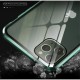 Magnetic Full Glass Back Case priekš Samsung Galaxy A50 / A50 EE A505 / A30s A307 - Melns - alumīnija bampers ar priekšējo un aizmugurējo aizsargstiklu