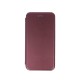 Smart Diva priekš Nokia 2.2 - Bordo - sāniski atverams maciņš ar stendu (ādas maks, grāmatiņa, leather book wallet case cover stand)