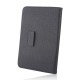 Universal Book Case Orbi Stand Cover priekš 9-10 inch Tablet PC - Melns / Zils - Universāls sāniski atverams maks planšetdatoriem ar stendu (ādas grāmatiņa, leather book wallet case cover stand)