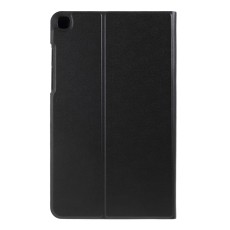 PU Leather Stand Shell Case priekš Samsung Galaxy Tab A 8.0 (2019) T290 / T295 - Melns - sāniski atverams maciņš ar stendu