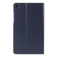 PU Leather Stand Shell Case priekš Samsung Galaxy Tab A 8.0 (2019) T290 / T295 - Tumši Zils - sāniski atverams maciņš ar stendu
