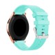 20mm Silicone Watch Bracelet - Tirkīzs - silikona siksniņas (jostas) priekš pulksteņiem