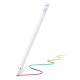 ESR Active Capacitive Pen Touch Screen Stylus Drawing - Universāls vadības kociņš - Balts - pildspalva priekš ekrāniem (Apple Pencil MK0C2ZM/A / Samsung S Pen EJ-PT860BJEGWW analogs)