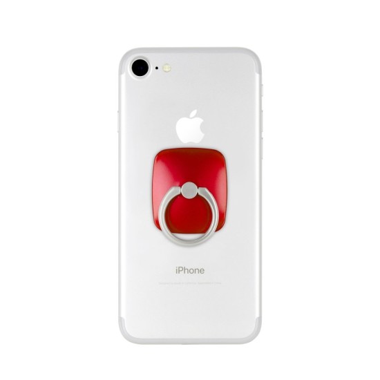 Mercury Wow Ring Holder - Sarkans - Universālais gredzens-turētājs telefonam