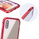 Magneto Aluminium Case with Back Tempered Glass and Silicone для Samsung Galaxy A71 A715 - Красный - алюминиевый бампер с крышкой из закалённого стекла (чехол-накладка, крышка-обложка, TPU case cover)