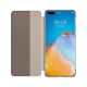 Huawei Smart Flip Book Case priekš Huawei P40 Pro - Haki - sāniski atverams maciņš (maks grāmatiņa, book wallet case cove)
