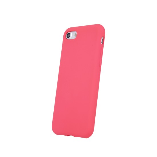 OEM Silicone Back Case (Microfiber Soft Touch) для Samsung Galaxy A71 A715 - Розовый - матовая силиконовая накладка / бампер