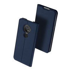 Dux Ducis Skin Pro series priekš Nokia 6.2 / 7.2 - Tumši Zils - sāniski atverams maciņš ar magnētu un stendu (ādas maks, grāmatiņa, leather book wallet case cover stand)