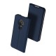 Dux Ducis Skin Pro series priekš Nokia 6.2 / 7.2 - Tumši Zils - sāniski atverams maciņš ar magnētu un stendu (ādas maks, grāmatiņa, leather book wallet case cover stand)