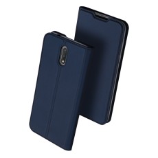 Dux Ducis Skin Pro series priekš Nokia 2.3 - Tumši Zils - sāniski atverams maciņš ar magnētu un stendu (ādas maks, grāmatiņa, leather book wallet case cover stand)