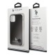 U.S. Polo Assn. Shiny Collection series USHCN61TPUBK priekš Apple iPhone 11 - Melns - silikona aizmugures apvalks / bampers-vāciņš