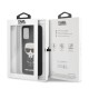 Karl Lagerfeld Silicone Iconic series KLHCS67SLFKBK priekš Samsung Galaxy S20 Plus 5G G986 - Melns - silikona aizmugures apvalks / bampers-vāciņš