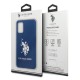 U.S. Polo Assn. Silicone Collection series USHCS67SLHRNV для Samsung Galaxy S20 Plus 5G G986 - Синий - силиконовый чехол-накладка / бампер-крышка