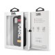 Karl Lagerfeld Strap Kryt Pro series Back Case KLHCN65HDAWBK priekš Apple iPhone 11 Pro Max - Melns - mākslīgās ādas aizmugures apvalks / maciņš